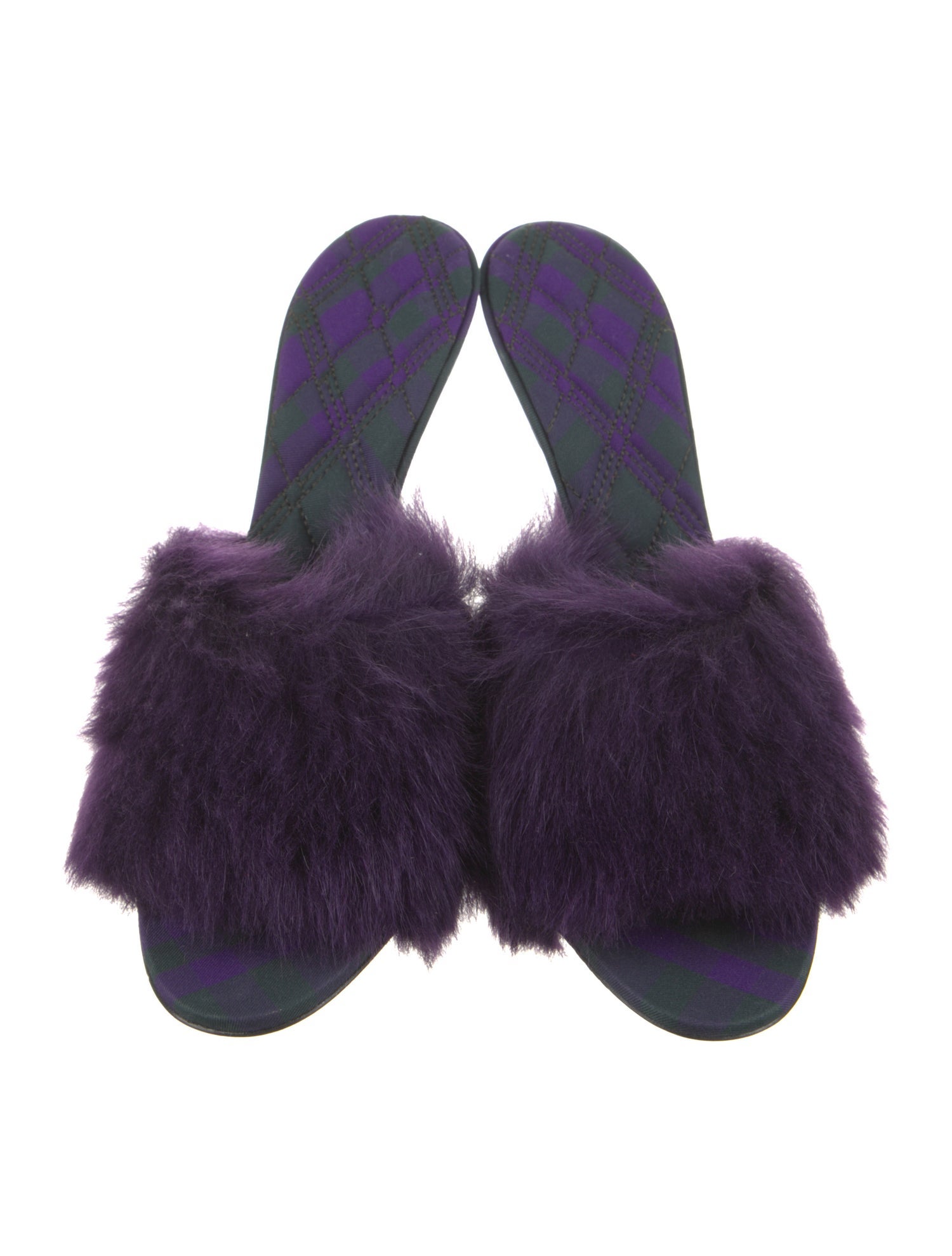 Burberry Leather Slides